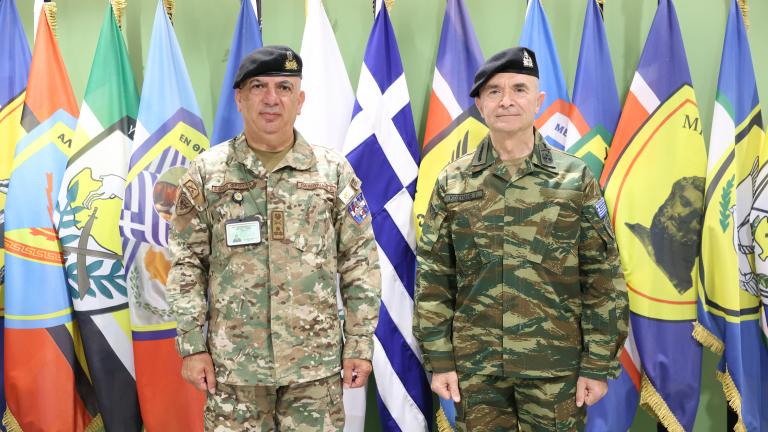 Α/ΓΕΣ Αντιστράτηγος Γ.Κωστίδης : Ολοκληρώθηκε η επίσημη επίσκεψή του στην Κύπρο
