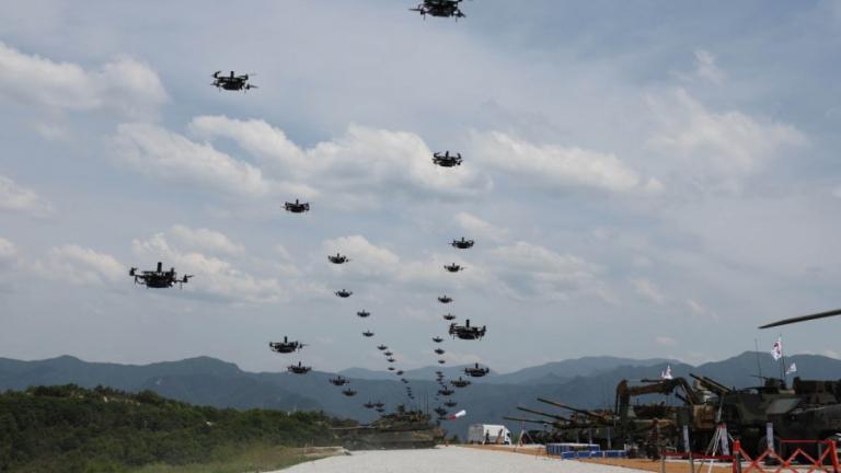 νοτια κορεα drones