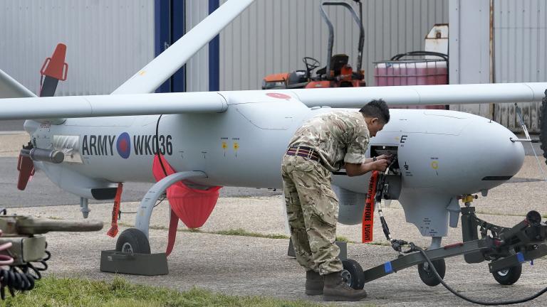 βρετανικο drone