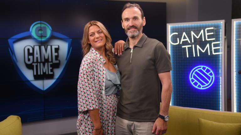Ο Νίκος Νταμπίζας στο Allwyn Game Time