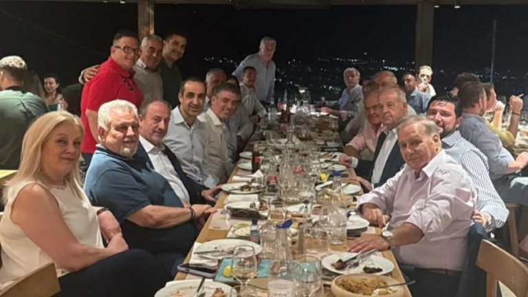 Ο Γρηγόρης Δημητριάδης σε διαρκή επαφή με την κομματική βάση της ΝΔ, αυτή τη φορά στη Γλυφάδα