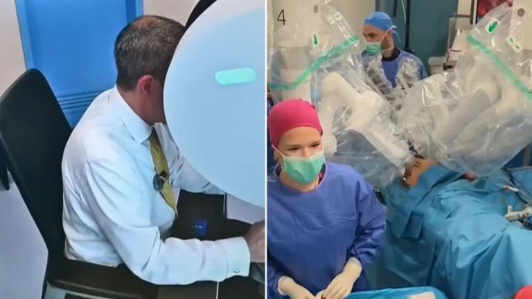 Παγκόσμια πρωτοπορία: Έλληνας καθηγητής έκανε ρομποτική επέμβαση από 8.000 χλμ. μακριά
