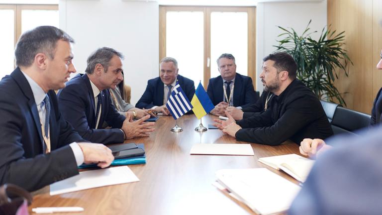 μητσοτακης και ζελενσκι