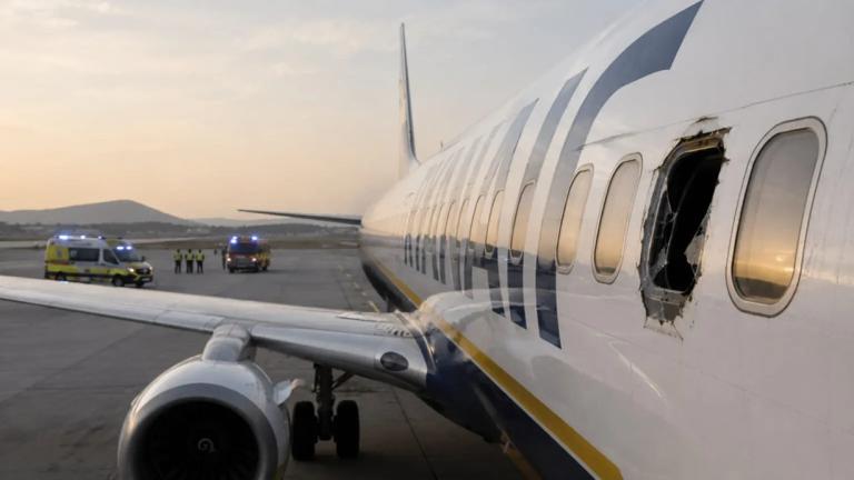 Το NTSB αναλαμβάνει την έρευνα για το σοβαρό περιστατικό στο Boeing 737 της Ryanair πάνω από την Ελλάδα