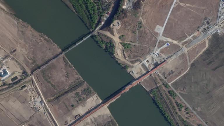 russia north korea bridge