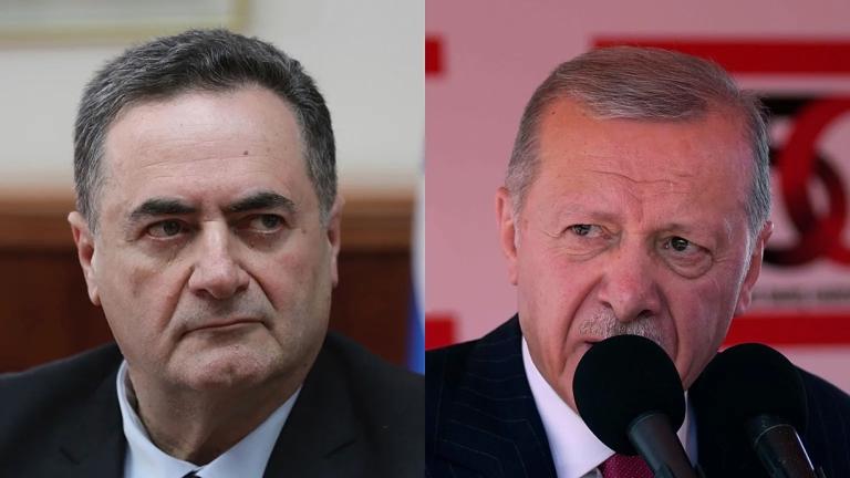 Ίσραελ Κατζ, κατά του Ρετζέπ Ταγίπ Ερντογάν
