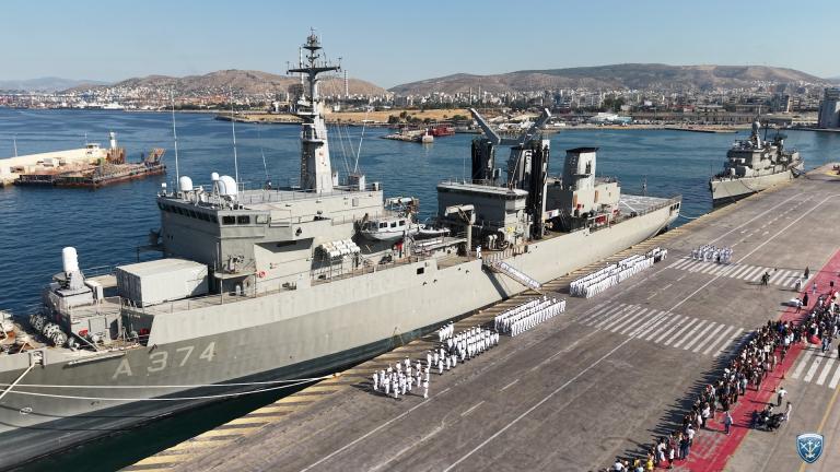 Αντιναύαρχος Δ.Ε.Κατάρας ΠΝ : Στην τελετή απόπλου των Ναυτικών Δοκίμων για τον ετήσιο Θερινό Εκπαιδευτικό Πλου της Σχολής