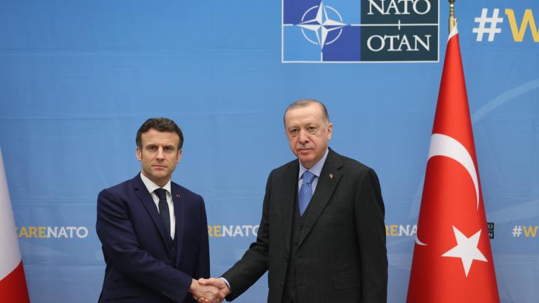 μακρον και ερντογαν