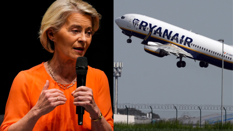 Σφοδρή επίθεση της Ryanair κατά της φον ντερ Λάιεν για το κόστος των αερομεταφορών: «Είναι άχρηστη»