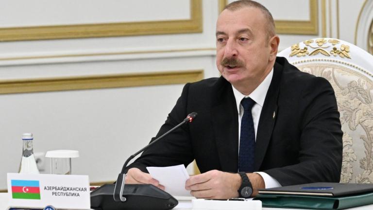 Ιλχάμ Αλίεφ, Αζερμπαϊτζάν, Μπακού, Γερμανία, Ρωσία, Φρίντριχ Μερτς, Βίκτορ Ζουμπκόφ, Βαλέρι Φαντέγεφ, διπλωματικές επαφές, πόλεμος Ουκρανία