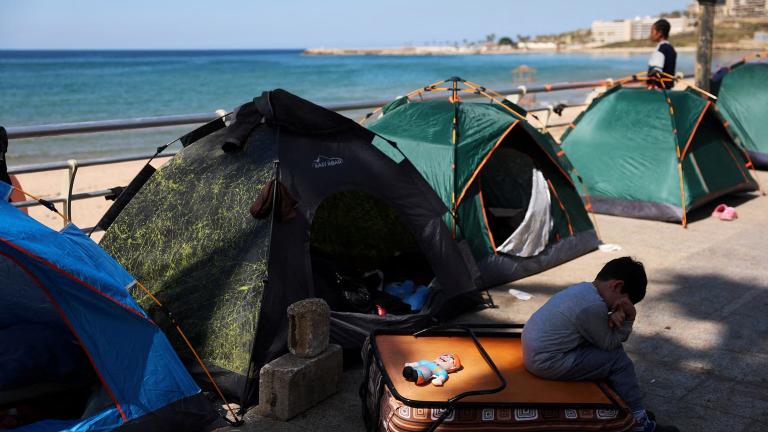 εκτοπισμενοι λιβανος