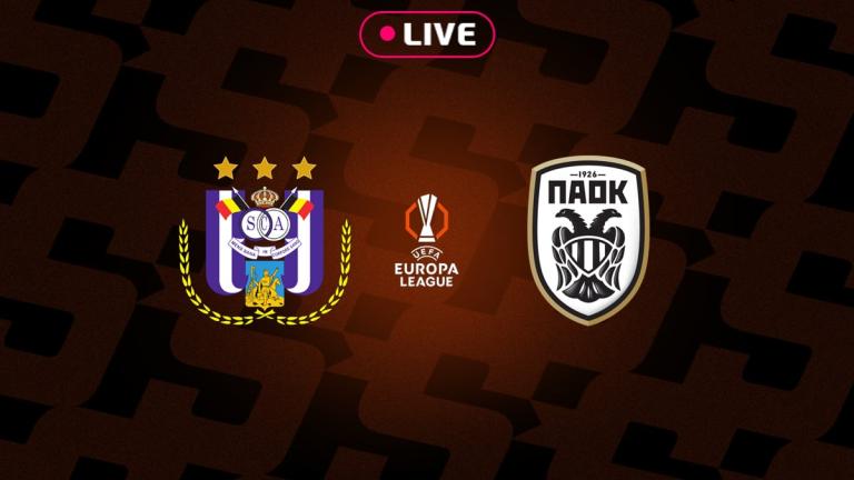 LIVE: Άντερλεχτ - ΠΑΟΚ