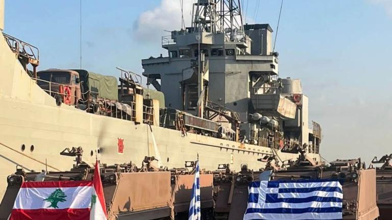παραδοση οπλισμου Λιβανος