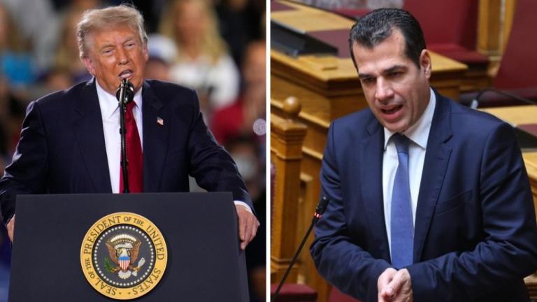 Ο Τραμπ αναδημοσίευσε δηλώσεις Πλεύρη στο Breitbart για σκληρότερη πολιτική στο μεταναστευτικό