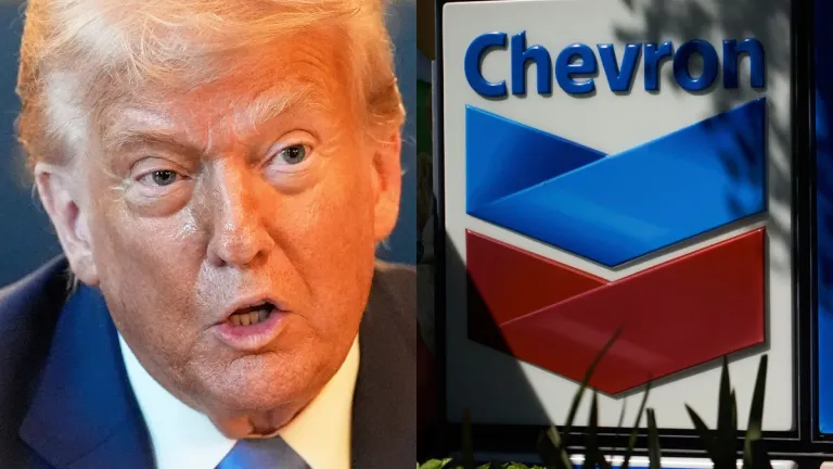 Τραμπ κατά του επικεφαλής της Chevron: «Χωρίς την κυβέρνησή μου η πετρελαϊκή βιομηχανία θα ήταν νεκρή»