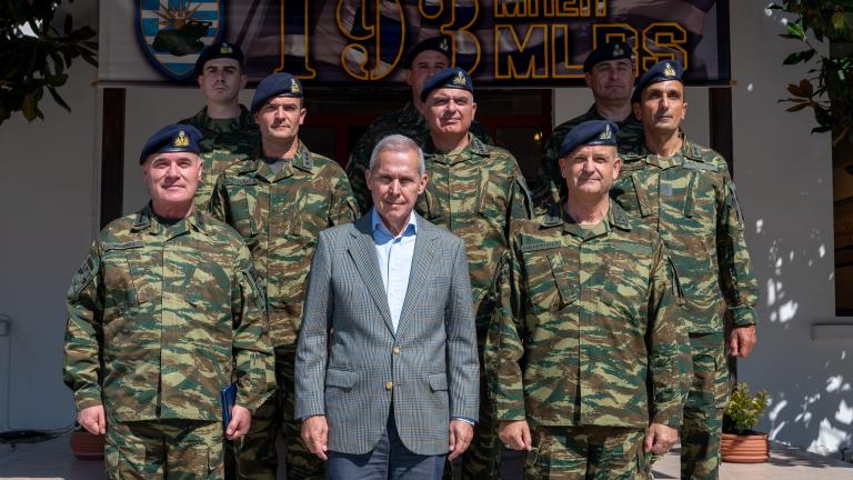 Θ. Δαβάκης: Επισκέψεις στην 193 ΜΠΕΠ και στην έδρα της XX ΤΘΜ στην Καβάλα