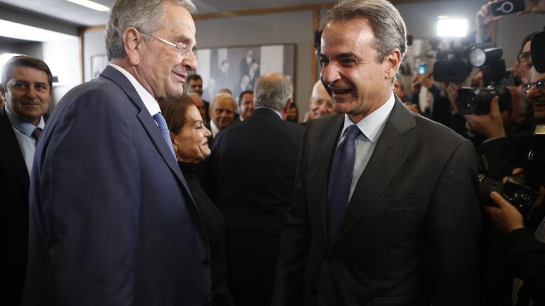μητσοτακης και σαμαρα