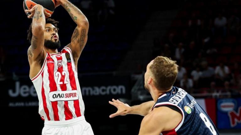 Μπασκόνια - Ολυμπιακός 89-106: Επιβλητική πρεμιέρα