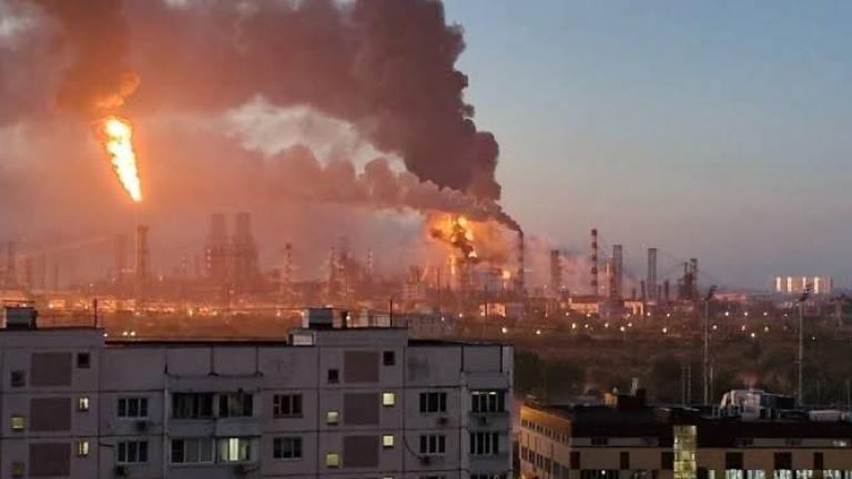 DRONES attack moskva