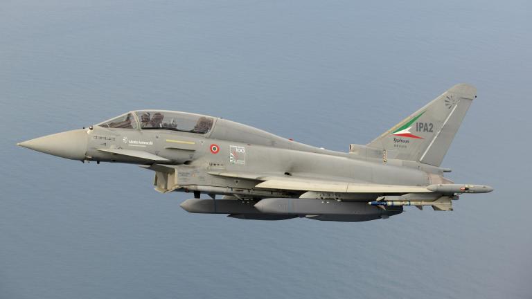 Iταλικό μαχητικό Eurofighter 