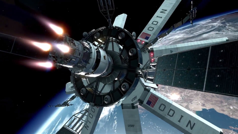 us gun on space