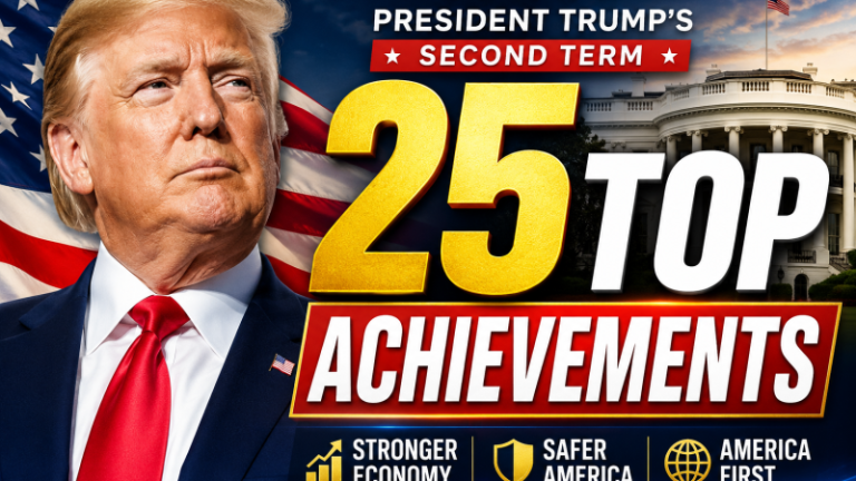 TOP 25 TRUMP ACCOMPLISHMENTS OF TERM THREE"