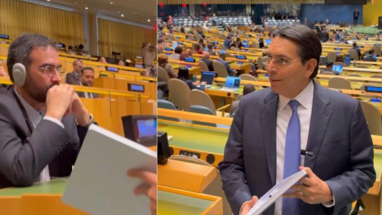 ΟΗΕ: Ο Ισραηλινός πρέσβης επιχείρησε να παραδώσει Starlink στην ιρανική αντιπροσωπεία - «Πάρ' το στην Τεχεράνη»