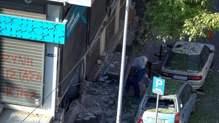 εκρηξη σε τραπεζα θεσσαλονικη