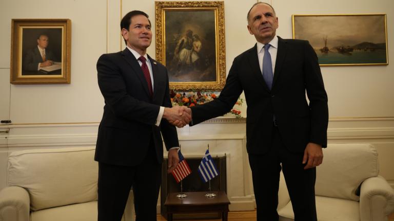 Στο ΥΠΕΞ ο Ρούμπιο για συνάντηση με τον Γεραπετρίτη - Ξεκινά ο 6ος Γύρος Στρατηγικού Διαλόγου Ελλάδας-ΗΠΑ