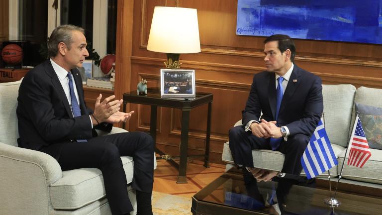 μητσοτακης και ρουμπιο