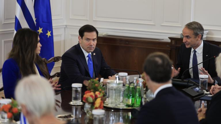 μητσοτακης και ρουμπιο
