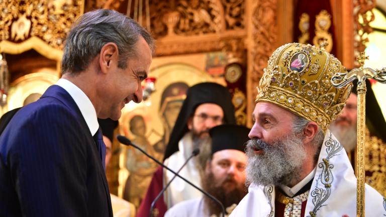  Κυριάκος Μητσοτάκης – Τα εύσημα του Αρχιεπισκόπου Αυστραλίας