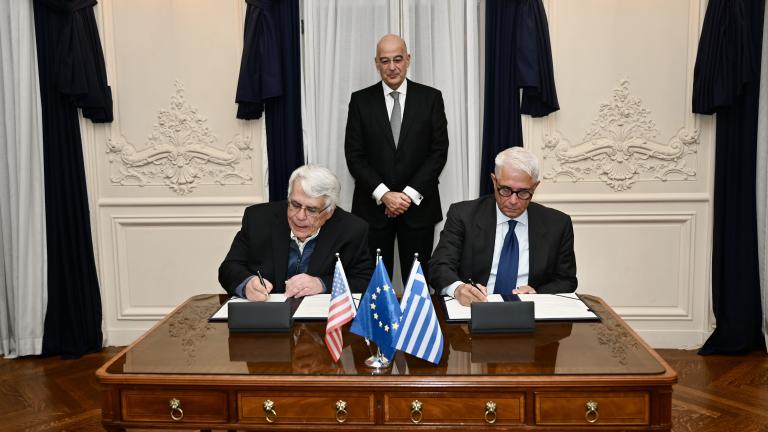 Ν. Δένδιας: Υπογράφτηκε στη Βοστώνη η Κοινή Διακήρυξη για τη Στρατηγική Συνεργασία ΕΛΚΑΚ και MITSG