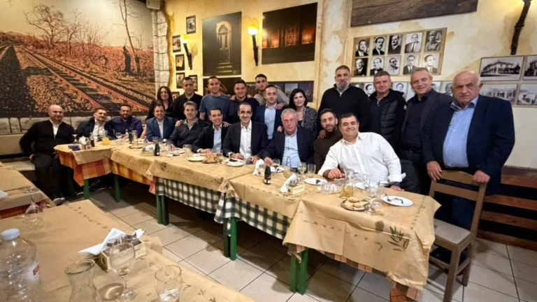 Γρηγόρης Δημητριάδης: Συνάντηση με στελέχη της ΝΔ και της ΟΝΝΕΔ στην Καλλιθέα 