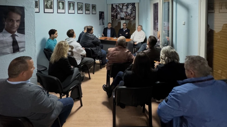 Γρηγόρης Δημητριάδης από την Ξάνθη: επαφές με την κοινωνία και τη βάση της ΝΔ