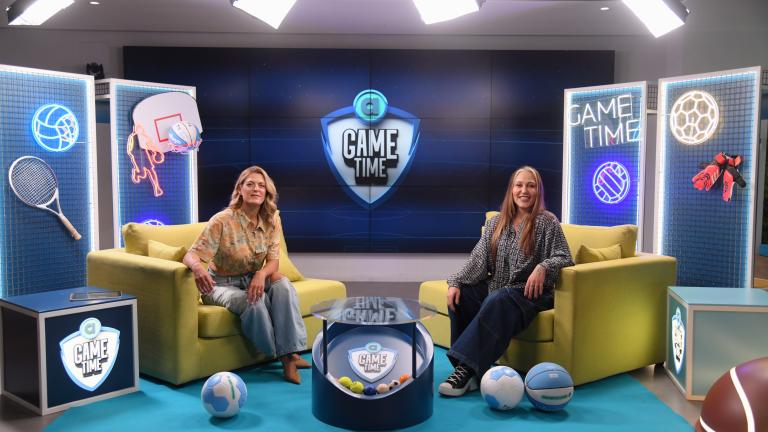 Η Πηνελόπη Αναστασοπούλου σε motorsport διάθεση στο Allwyn Game Time