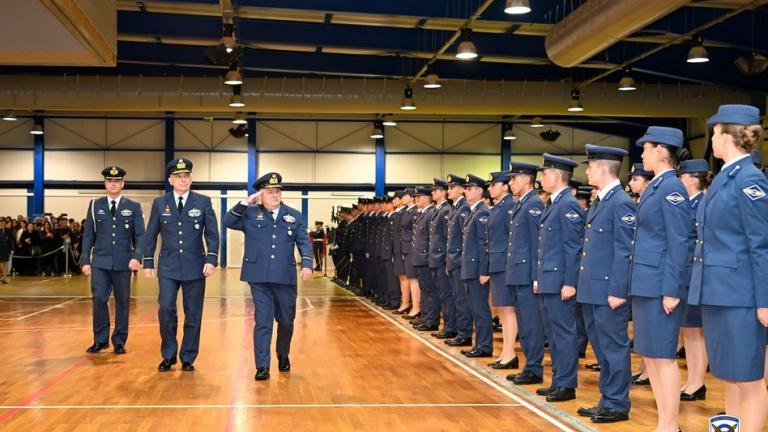 ΓΕΑ: Ορκωμοσία πρωτοετών Δοκίμων της 10ης Σειράς της Σχολής Μονίμων Υπαξιωματικών Αεροπορίας 