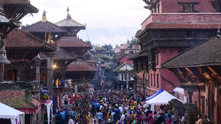trampling india