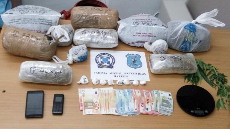 Συνελήφθησαν έμπορος ναρκωτικών στην Πάτρα και καλλιεργητής χασίς στο Αγρίνιο 