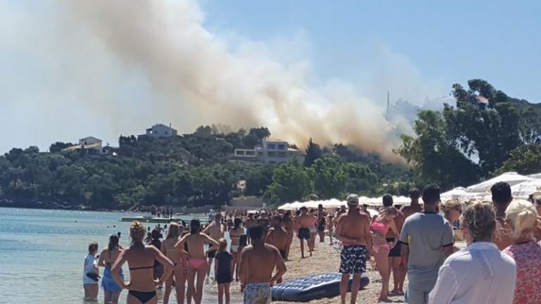 Τρεις φωτιές σε πλήρη εξέλιξη - Στην Κέρκυρα οι φλόγες πλησιάζουν σπίτια (ΦΩΤΟ)