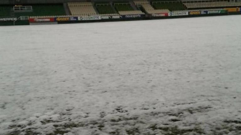 Στα λευκά η Λεωφόρος (ΦΩΤΟ)