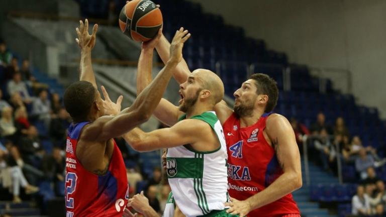 LIVE: ΤΣΣΚΑ Μόσχας-Παναθηναϊκός (20:00, Novasports)