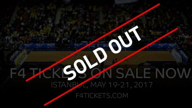 Sold Out το Final 4 της Euroleague!