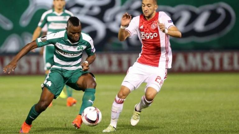 LIVE: Άγιαξ-Παναθηναϊκός (20:00, Cosmote Sport 4HD)