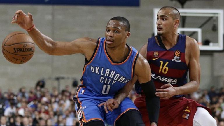 Westbrook: "Καλύτερες οι επιθέσεις στην Ευρώπη από το NBA"