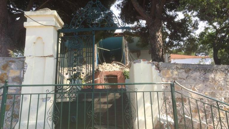 Σεισμός Μυτιλήνη: Τοποθετούνται σκηνές στο γήπεδο του Πολιχνίτου και δωμάτια σε ξενοδοχεία για τους σεισμοπαθείς 