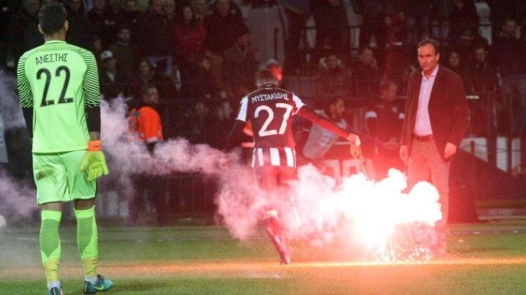 Πρόστιμο στον ΠΑΟΚ για τη φωτοβολίδα στο ντέρμπι με την ΑΕΚ