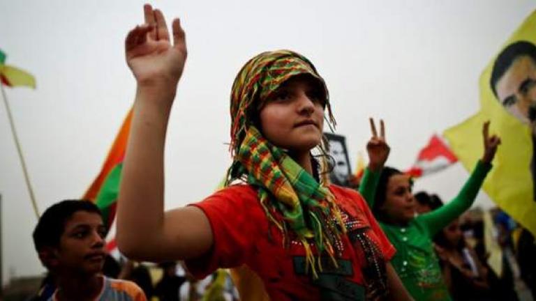 Ολοκληρώθηκε η συγκέντρωση διαμαρτυρίας των Κούρδων στην τουρκική Πρεσβεία