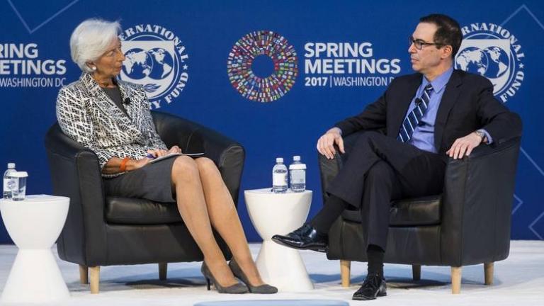Αμερικανός Υπ. Οικονομικών: Οι ΗΠΑ στηρίζουν το ΔΝΤ στις θέσεις του για την Ελλάδα