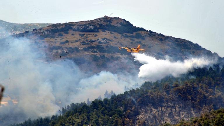 Μόνο καπνοί και μικρές εστίες στα Δερβενοχώρια